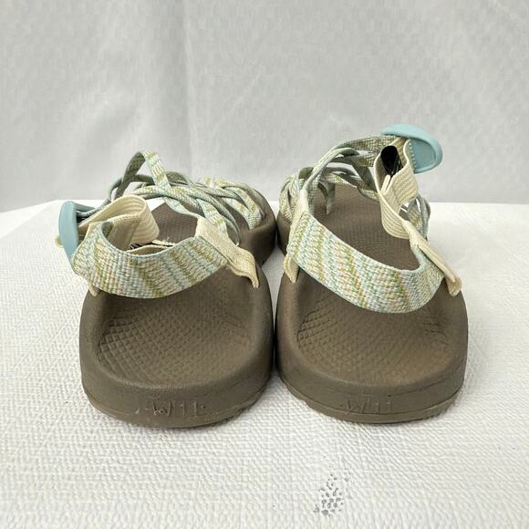 Women Chaco Sandals Womens Size 11 ZX/2 Cloud in Trim Papyrus